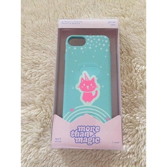 More Than Magic™ iPhone SE (2nd gen)/8/7/6s/6 Case-Teal/Pink - Picture 1 of 2